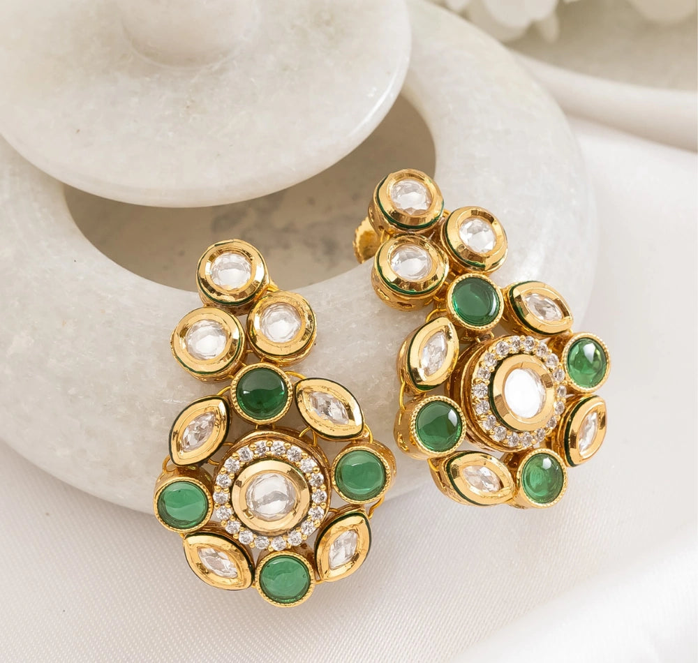 Riba Kundan Earring