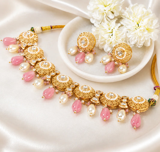 Mahrok Polki Necklace