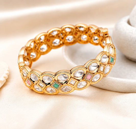 Rang Multicoloured Pastel Bangle- Pair of 2