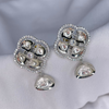 Kundan Flower Drop Earring