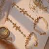Roli White Jadtar Embellished Pearl Hath Phool