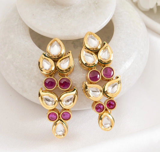 Maira Kundan Earring