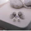 Filigree Petal Drop Earrings