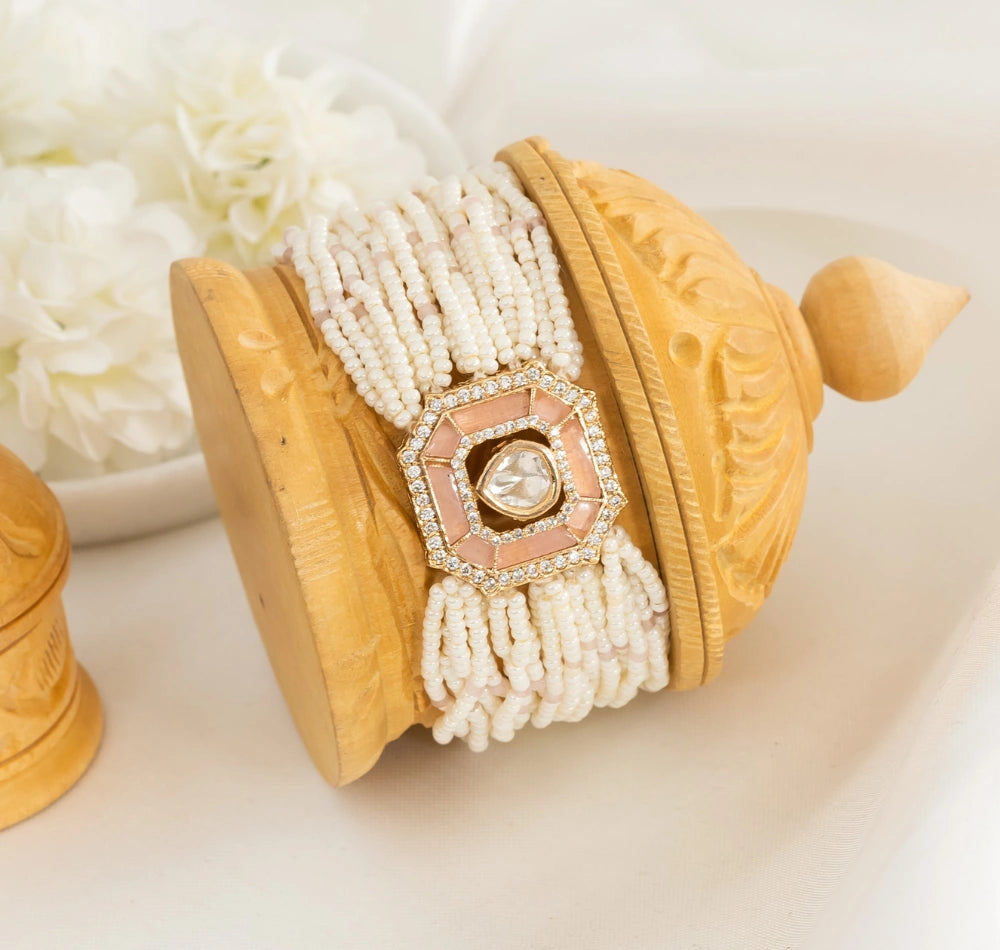 Koshi Pastel Pink Mother Of Pearl Bracelet