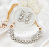 Lunar Glint Polki Necklace