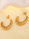 Moon Classic Vintage Stud Earrings