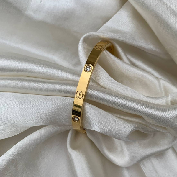 Stainless steel Diamond Lock & Key Inspired Bracelets