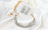 Lunar Glint Polki Necklace