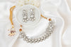 Lunar Glint Polki Necklace