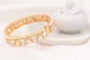 Yuva MOP & Kundan Bangle- Pair of 2