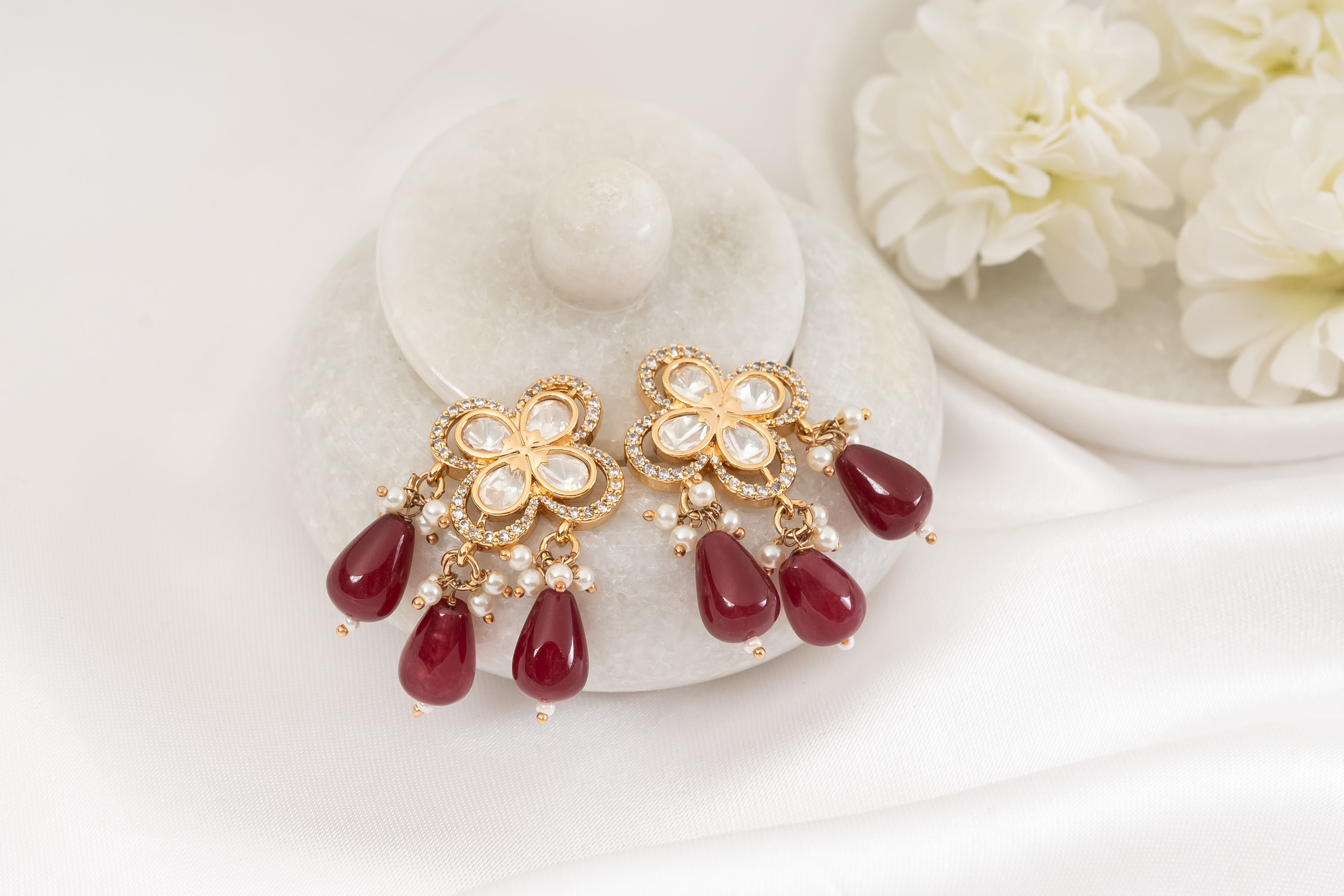 Qirin Polki Earring