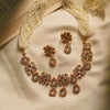 Kira White Moissanite Necklace Set