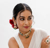 Keira Green Golden Choker Necklace