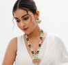 Keira Green Golden Necklace