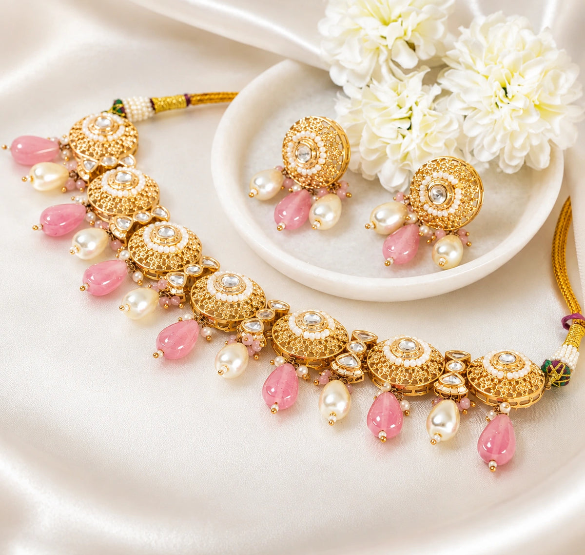 Mahrok Polki Necklace