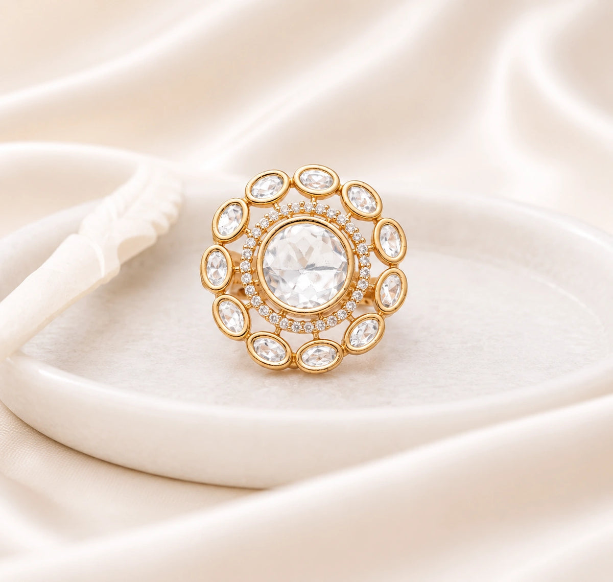 Vrutika Polki Ring