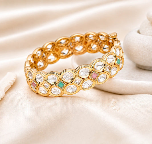 Rang Multicoloured Pastel Bangle- Pair of 2