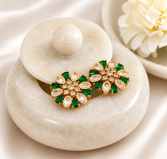 Shaina Polki Earring