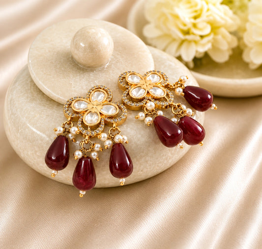 Qirin Polki Earring