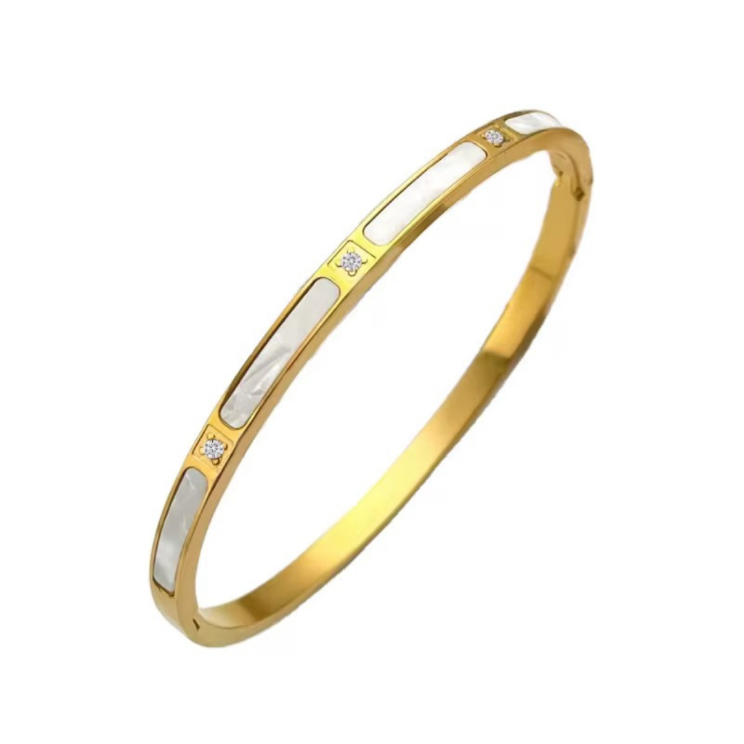 Moonlit Mother Of Pearl Bracelet