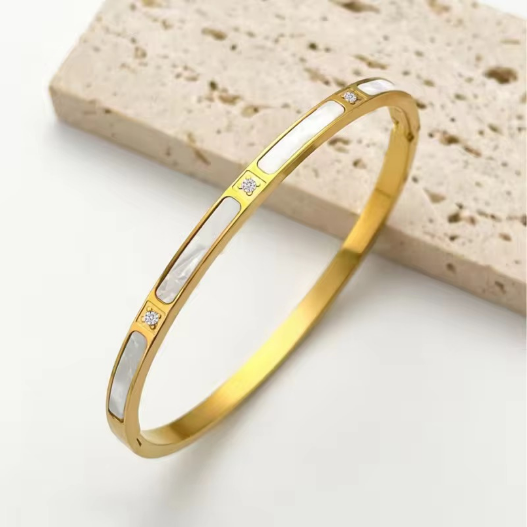 Moonlit Mother Of Pearl Bracelet