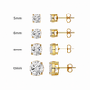 Classic Solitaire Stud Earrings