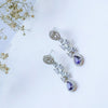 American Diamond Necklace Set with Drop Stones – Bridal & Party Wear Jewellery