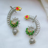 Traditional Oxidized Silver Ear Cuffs