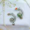 Traditional Oxidized Silver Ear Cuffs