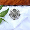Oxidised Flower Spiked Banjara Ring