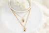 Misha Multilayered Polki Chain Pendant