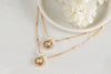Tatva Multilayered Polki Pendant Chain