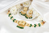Keira Green Golden Choker Necklace