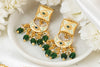 Keira Green Golden Choker Necklace