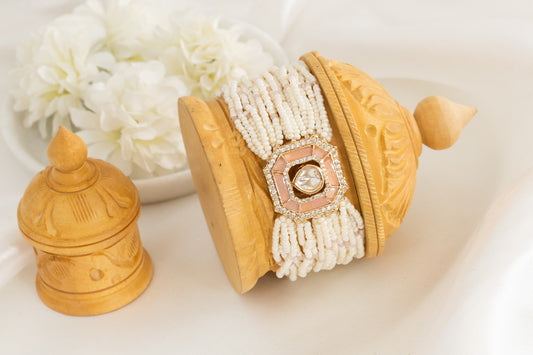 Koshi Pastel Pink Mother Of Pearl Bracelet