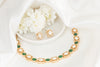 Glint Green Polki Necklace