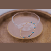Multicolour Metal Enamel Zircon Bracelet – Trendy Minimal Jewelry for Women - Putstyle