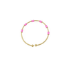 Multicolour Metal Enamel Zircon Bracelet – Trendy Minimal Jewelry for Women - Putstyle