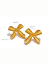 The Ribbed Ribbon Studs - Putstyle